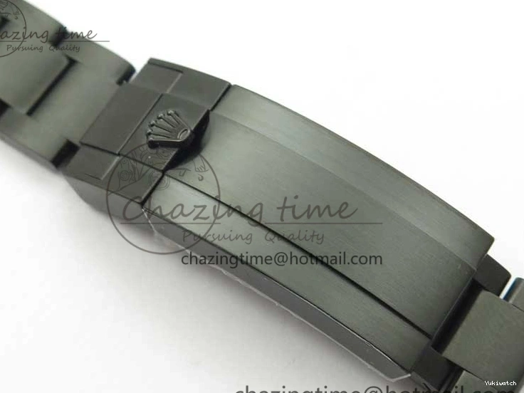 PVD 1:1 Noob Bracelet V10.5 Black PVD RED on SINGLE Dial Edition Submariner A2836 BLAKEN Best 0220